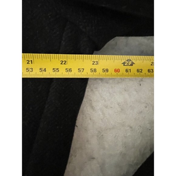 Murano Collezione Short Trench Over Coat Mens Medium Wool Single Breast Black - Picture 11 of 12